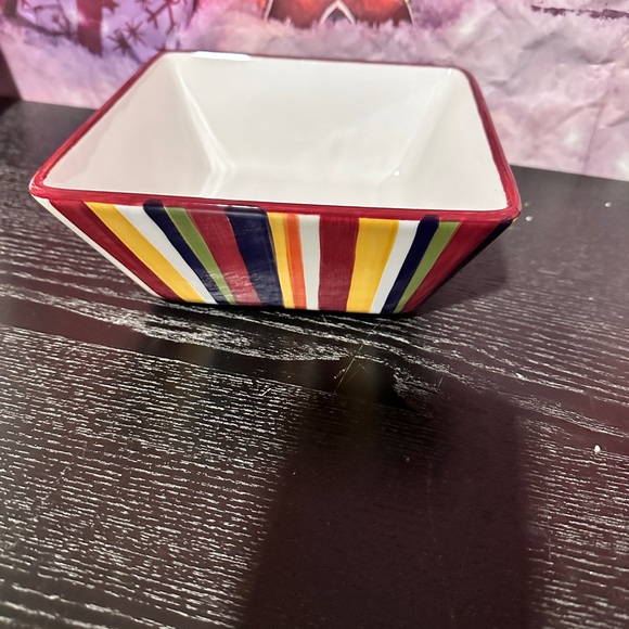 The Pampered Chef Simple Additions striped square serving dishes - Picture 6 of 13